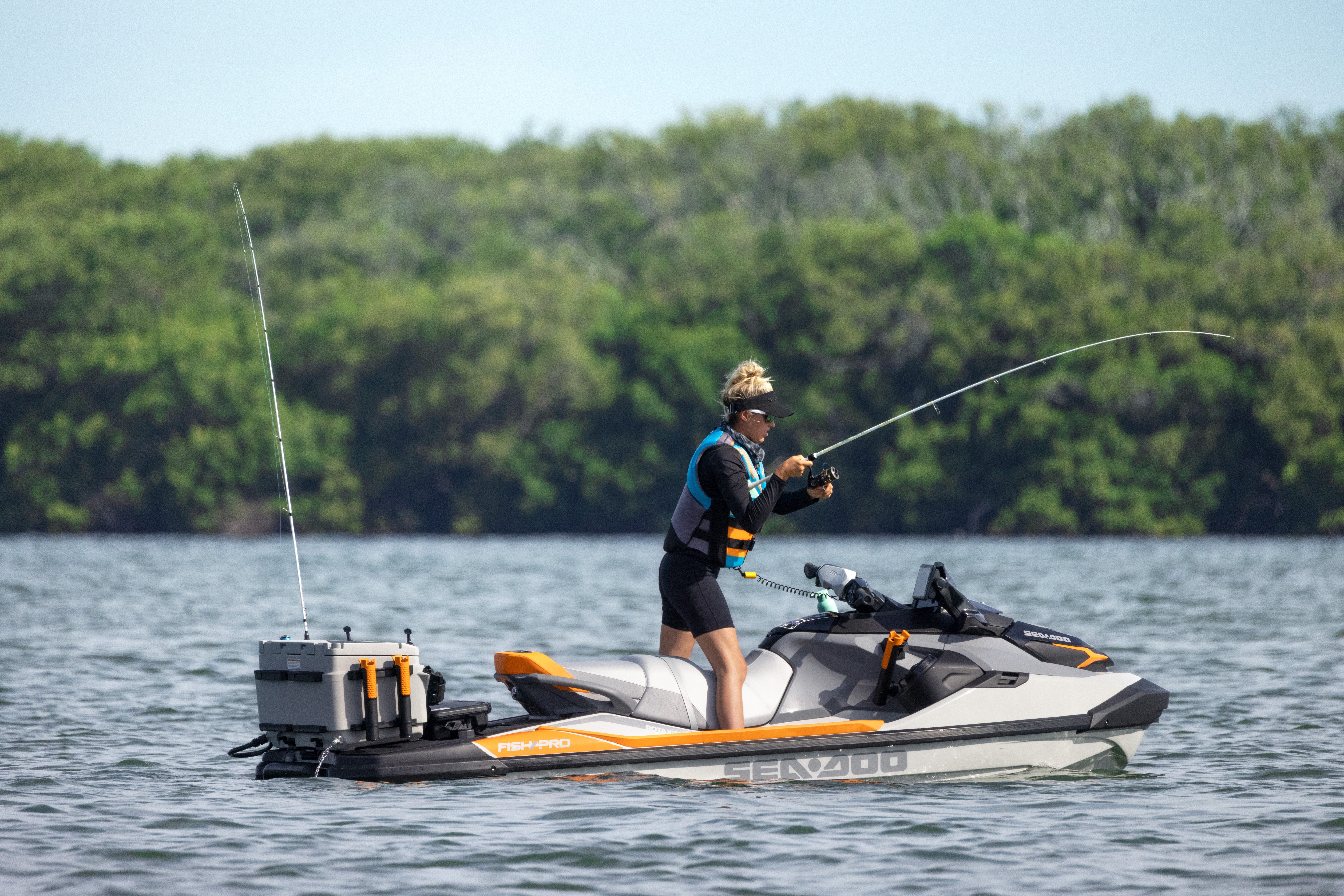 FISHING ON ANOTHER LEVEL WITH THE ALL-NEW 2022 SEA-DOO FISH PRO FAMILY