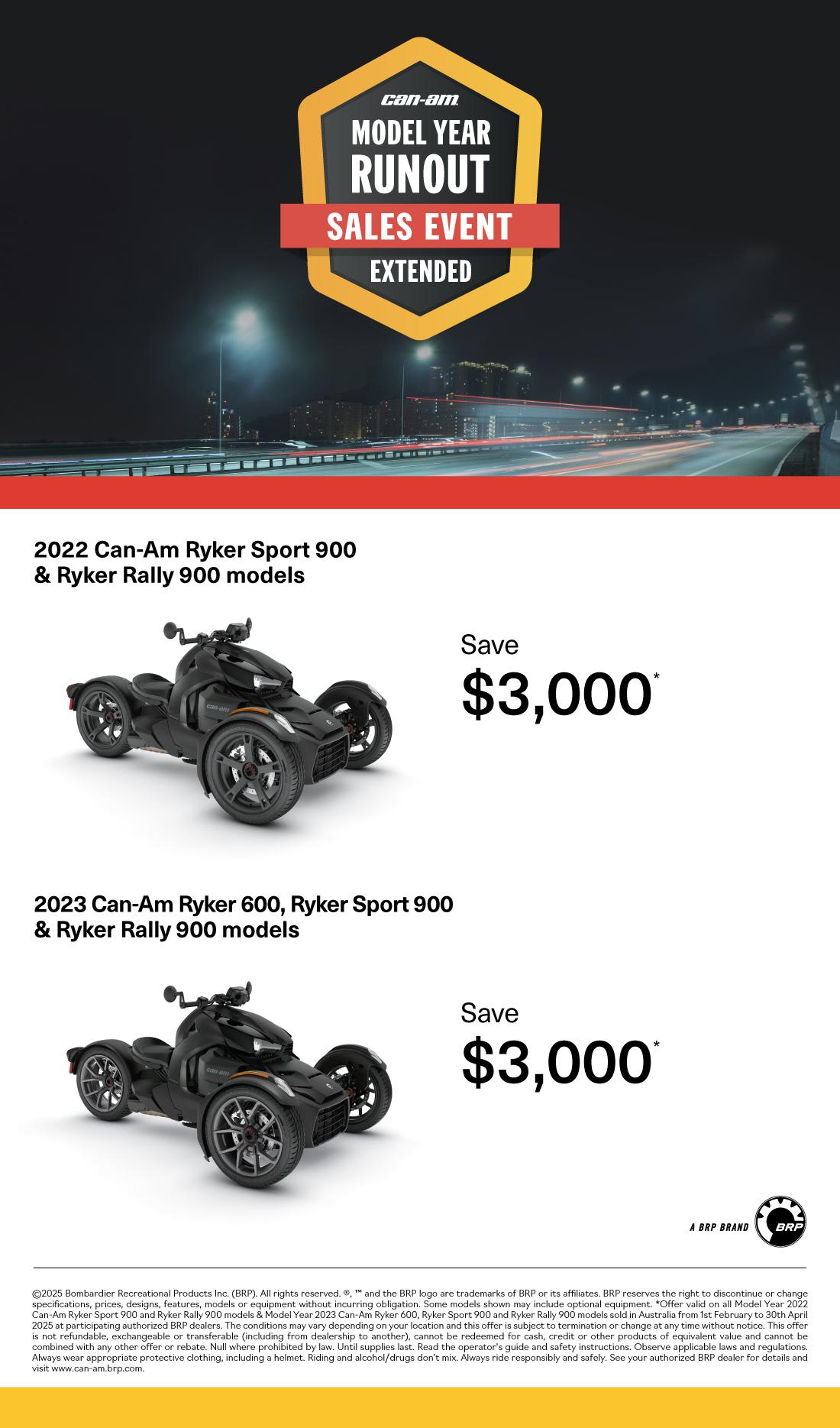 Can-Am Campaign - Q1 2025 Retail Program AU RYKER